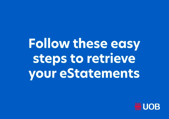 How you can view or download your eStatements