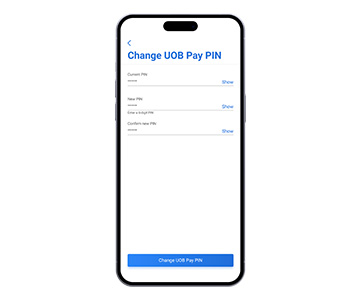 /Change UOB Pay PIN
